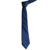Gravata Fosca Slim Azul Petróleo