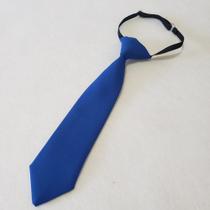 Gravata infantil de nó pronto, cor Azul royal, festas, evento, moda infantil