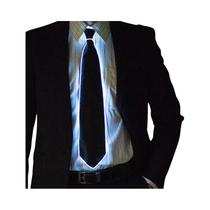 Gravata Luminosa de LED Neon para Festa - Ideal para Halloween, Natal e Shows