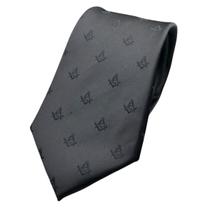 Gravata Maçom Maçonaria Maçônica Esquadro Compasso Poliéster