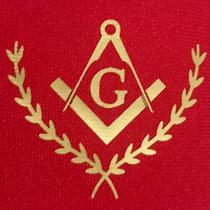 Gravata maçônica estampa simbolo dtf