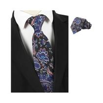 Gravata Masculina Clássica De Poliéster Com Estampa Floral De 8CM Para Ocasiões Formais E Casamentos