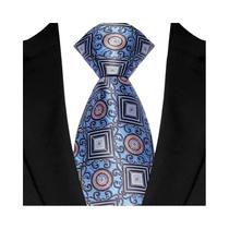 Gravata Masculina Floral Paisley 8cm - Jacquard Luxo para Casamento e Festa