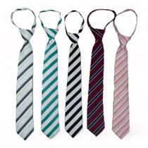 Gravata Masculina Juvenil Com Ziper Lisa Nó Pronto 1 uni