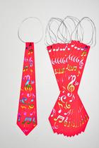 Gravata Musical Pacote Com 12