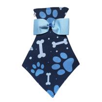Gravata Pet em Tecido com Elástico Regulável