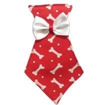 Gravata Pet em Tecido com Elástico Regulável