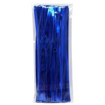 Gravata Plastica Azul 100un - ROGINI Gravata Plastica Azul 100un - ROGINI