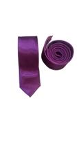 gravata slim fit roxo cetim