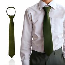 Gravata Slim Social Com Nó Pronto E zíper Juvenil 6 a 16 Anos Gravata Slim Social Com Nó Pronto E zíper Juvenil 6 a 16 Anos