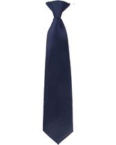 Gravata Umo Lorenzo Boys Navy Clip-On para bebês e crianças Gravata Umo Lorenzo Boys Navy Clip-On para bebês e crianças