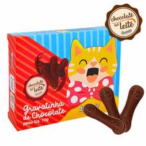 Gravatinha de Chocolate ao Leite Borússia Chocolates