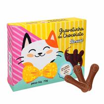 Gravatinha de Chocolate sem Adição de Açúcares / sem Lactose Borússia Chocolates Quantidade:Caixa com 70g