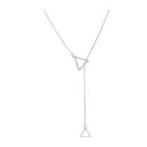 Gravatinha de Prata Triângulo Gravatinha de Prata Triângulo