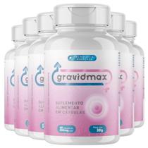 Gravidmax 6 Potes Original Fórmula Exclusiva 360 Caps Gravidmax 6 Potes Original Fórmula Exclusiva 360 Caps