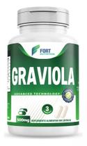 Graviola 100% Natural Suplemento Em 60 Cápsulas De 500mg