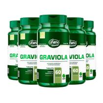 Graviola Unilife 60 Comprimidos Kit 05 Unidades