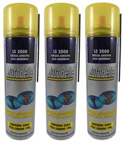 Graxa Adesiva Alta Aderência Ls 2000 Autobelle 250 Ml Kit 3