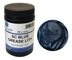 Graxa Azul Antidesgaste para Rolamento Automotivo e Industrial 1kg - SILICAMP