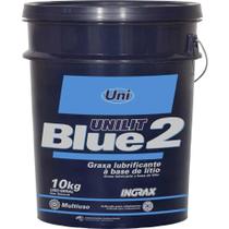 Graxa Azul para Rolamento Blue-2 10KG Ingrax Unilit 16324