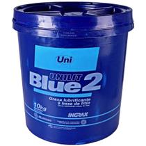 Graxa Azul Para Rolamentos Unilit Blue 2 Ingrax 10kg