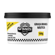 Graxa Branca Base Lítio Naútica Automotiva E Motos 500g