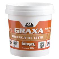 Graxa Branca de Lítio Graxax Pote 900 g. Garin