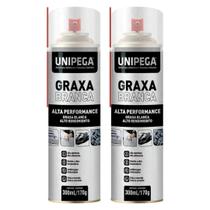 Graxa Branca de Litio Spray Alta Performance 300ml Proteção e Lubrificação 1, 2 ou 3 Unidades Graxa Branca de Litio Spray Alta Performance 300ml Proteção e Lubrificação 1, 2 ou 3 Unidades