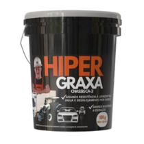 Graxa chassis ca2 grafitada 18kg hiper Graxa chassis ca2 grafitada 18kg hiper