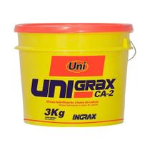 Graxa de Cálcio Marrom Unigrax Uso Geral Chassis PTG 95C 3kg