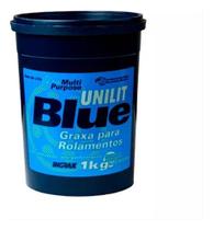 Graxa De Lítio Azul Para Rolamentos Ingrax Unilit Blue 1kg