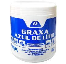 Graxa De Lítio Azul Para Rolamentos Profissional Garin 500g