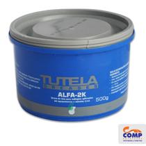 Graxa de Lítio TUTELA GREASES Alfa-2K 500g Múltiplas Aplicações ALFA2K Petronas