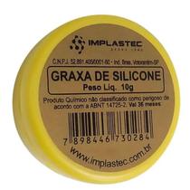 Graxa De Silicone Implastec Pote 10g Graxa De Silicone Implastec Pote 10g