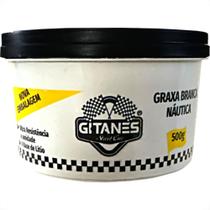 Graxa Gitanes Branca Litio Nautica Pote 500G. Graxa Gitanes Branca Litio Nautica Pote 500G.