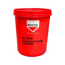 Graxa Industrial Adesiva Rocol Glc Tm 120 Placa De Torno 1kg Alta Aderência Para Usinagem E Máquinas Pesadas Com Resistência A Alta Pressão