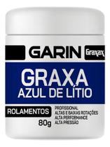 Graxa Lítio Azul Para Rolamento 80g - Garin