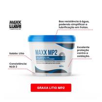 GRAXA LITIO MP 2 CX 500G - Graxa pra rolamentos média temperatura