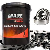 Graxa Lítio Preta Corrente Rolamento Engrenagem Moto 1 Kg