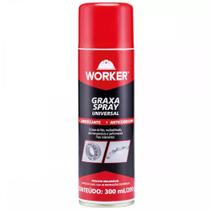 Graxa litio spray universal 300ml/200g - worker