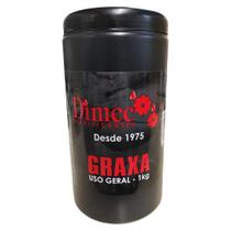 Graxa Lubrificante Marrom Comum 1kg Uso Geral Dimec