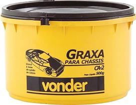Graxa para Chassis CA-2 500g Vonder Lubrificante Automotivo Alta Proteção