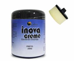 Graxa Para Couro Sapato Preto E Couro Inovacreme 250G