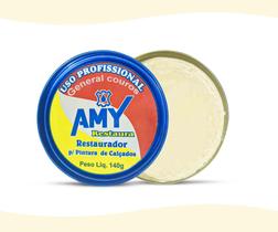 Graxa Para Sapato Incolor Restaurador Profissional Amy 140G