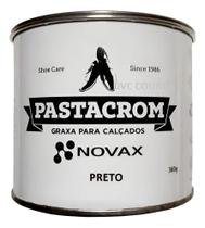 Graxa Para Sapato Pastacrom Premium 360G Pr Preto