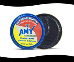 Graxa Para Sapato Preto Restaurador Profissional Amy 140G - Amycrom