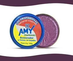 Graxa Para Sapato Vinho Restaurador Profissional Amy 140G - Amycrom