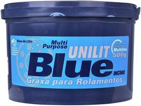 Graxa rolamentos 500g litio2 azul unilit ingrax 087778