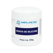 Graxa Silicone Dielétrica Implastec Lubrificantes Especiais IGS200 500g Para Equipamentos De Laboratório