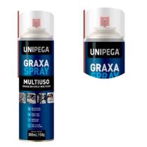 Graxa Spray Multiuso 300ml/150g Unipega